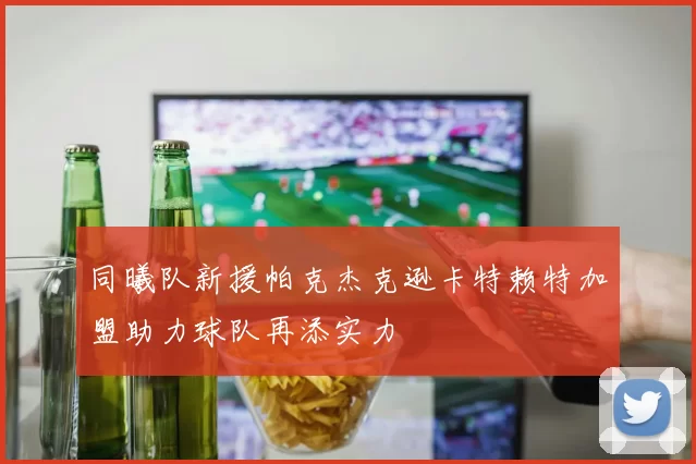 同曦队新援帕克杰克逊卡特赖特加盟助力球队再添实力