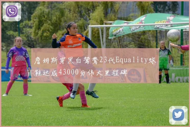 詹姆斯穿黑白鸳鸯23代Equality球鞋达成43000分伟大里程碑