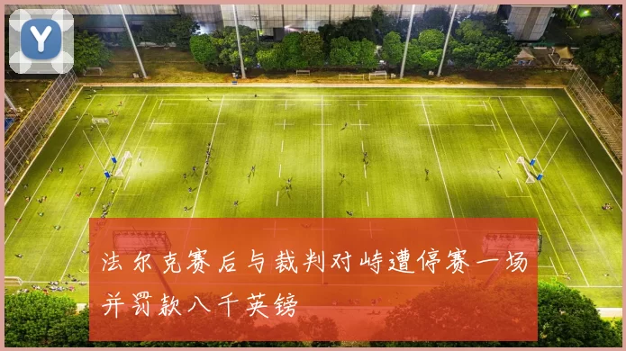 法尔克赛后与裁判对峙遭停赛一场并罚款八千英镑