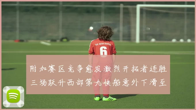 附加赛区竞争愈发激烈开拓者连胜三场跃升西部第九快船意外下滑至第十
